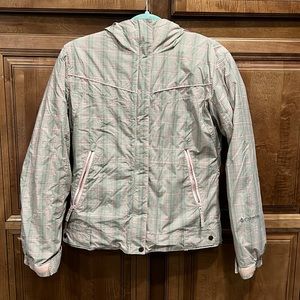 Columbia Kids Puffer Jacket - Pink and Gray